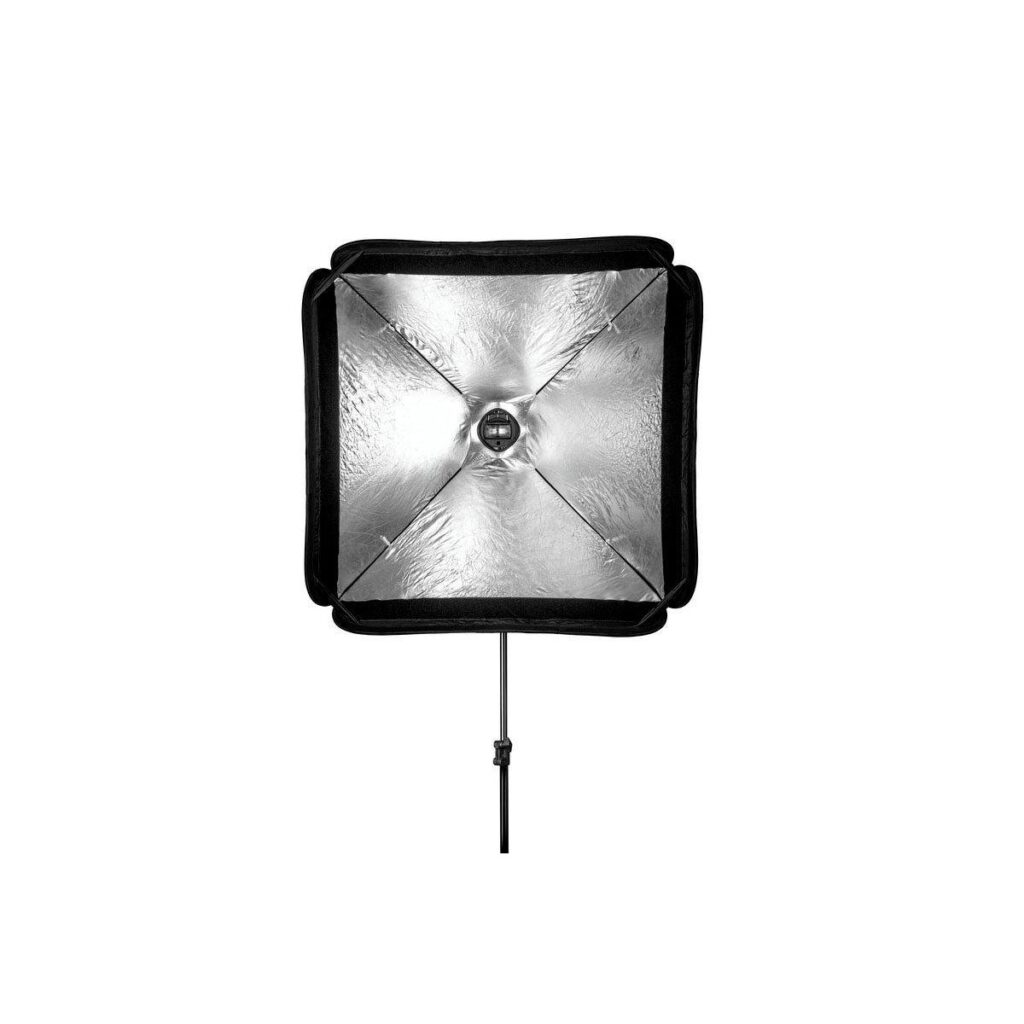 Hähnel 80cm softbox setti + jalka Hähnel 80cm softbox setti + jalka