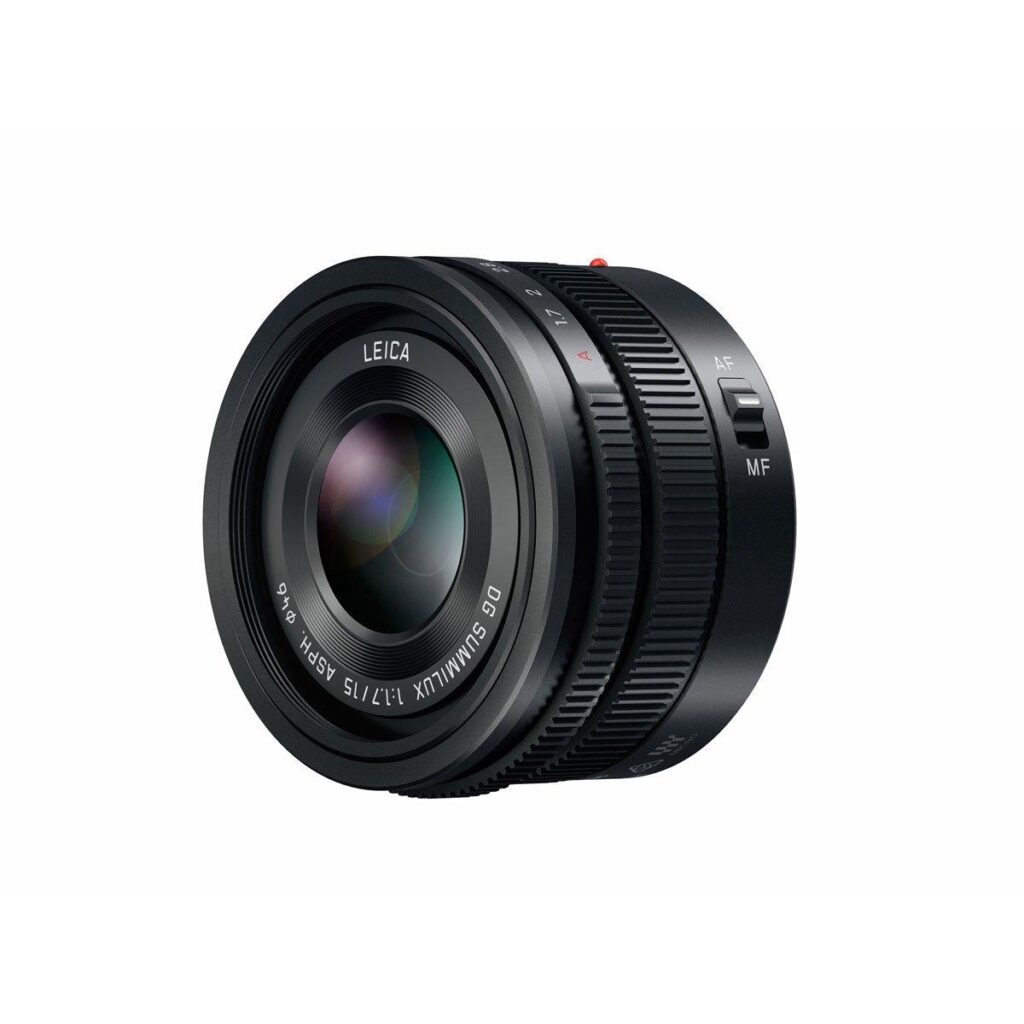 Panasonic Leica 15mm f/1.7 – Musta Panasonic Leica 15mm f/1.7 – Musta