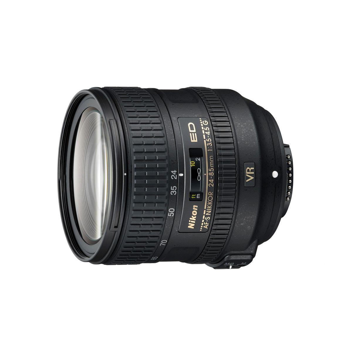 Nikon AF-S Nikkor 24-85 mm f/3.5-4.5G ED VR -objektiivi