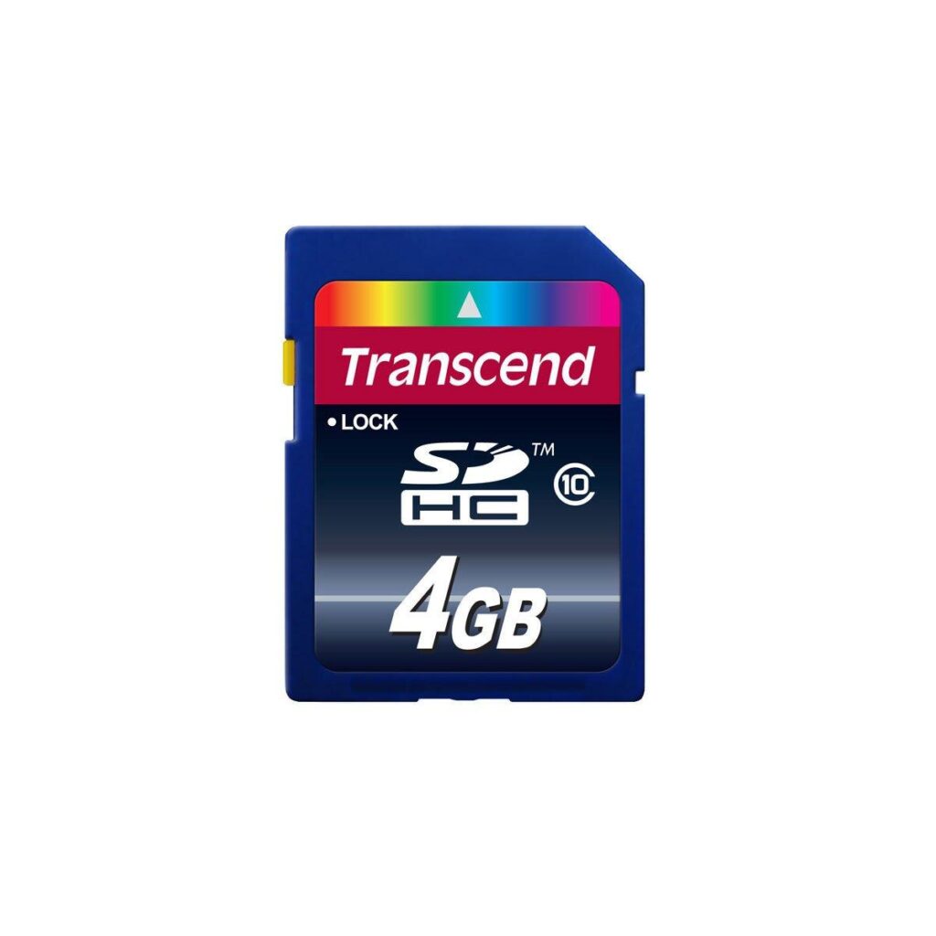 Transcend SDHC CLASS 10 4GB Transcend SDHC CLASS 10 4GB