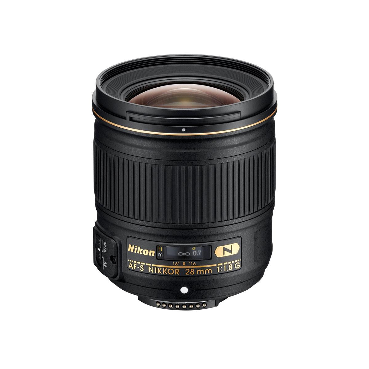 Nikon AF-S Nikkor 28mm f/1.8 G -objektiivi
