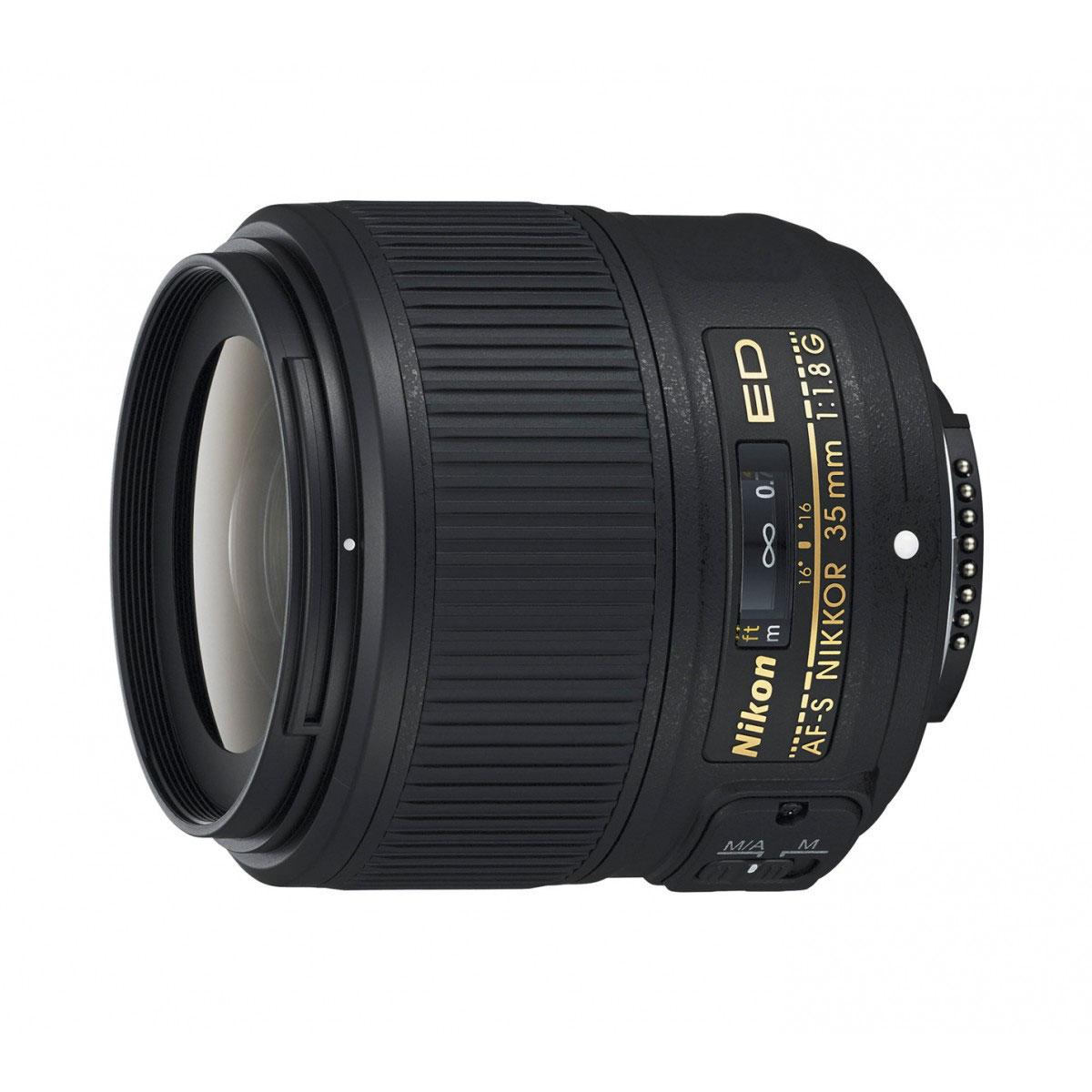 Nikon AF-S Nikkor 35mm f/1.8G ED lens