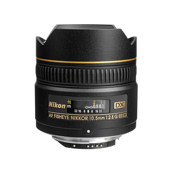 Nikon AF-S DX Nikkor Fisheye 10.5mm f/2.8G IF-ED Nikon F kiinteäpolttoväliset objektiivit 6