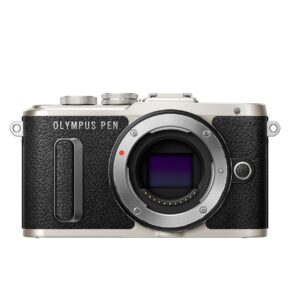 Olympus PEN E-PL8 runko – mustahopea Olympus PEN E-PL8 runko – mustahopea