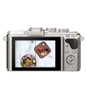Olympus PEN E-PL8 runko – mustahopea Olympus PEN E-PL8 runko – mustahopea