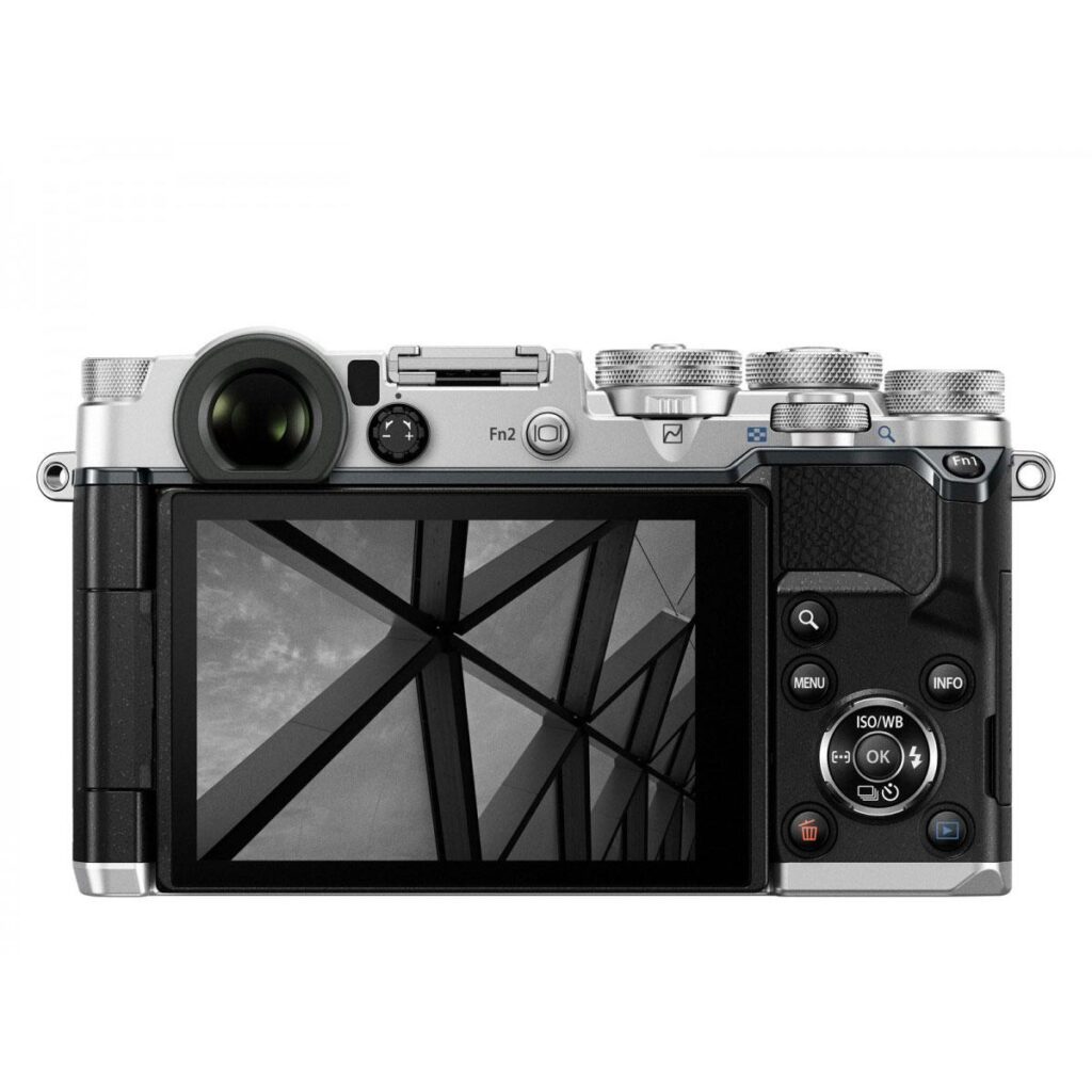 Olympus Pen-F runko hopea Olympus Pen-F runko hopea
