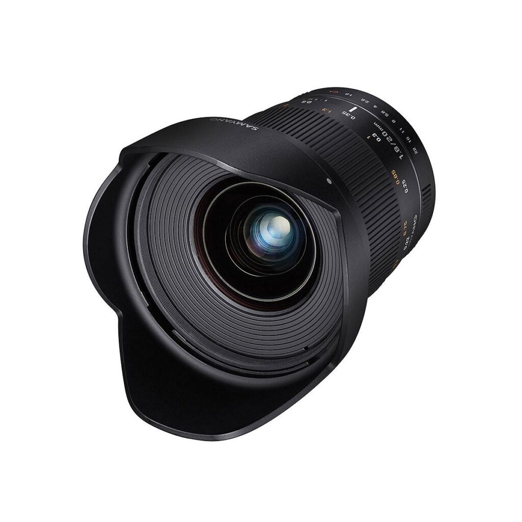 Samyang 20mm f/1.8 – Sony A Samyang 20mm f/1.8 – Sony A