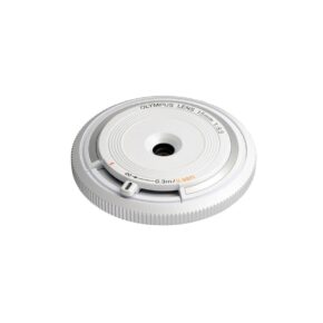 Olympus Body cap lens 15mm f/8 valkoinen Olympus Body cap lens 15mm f/8 valkoinen