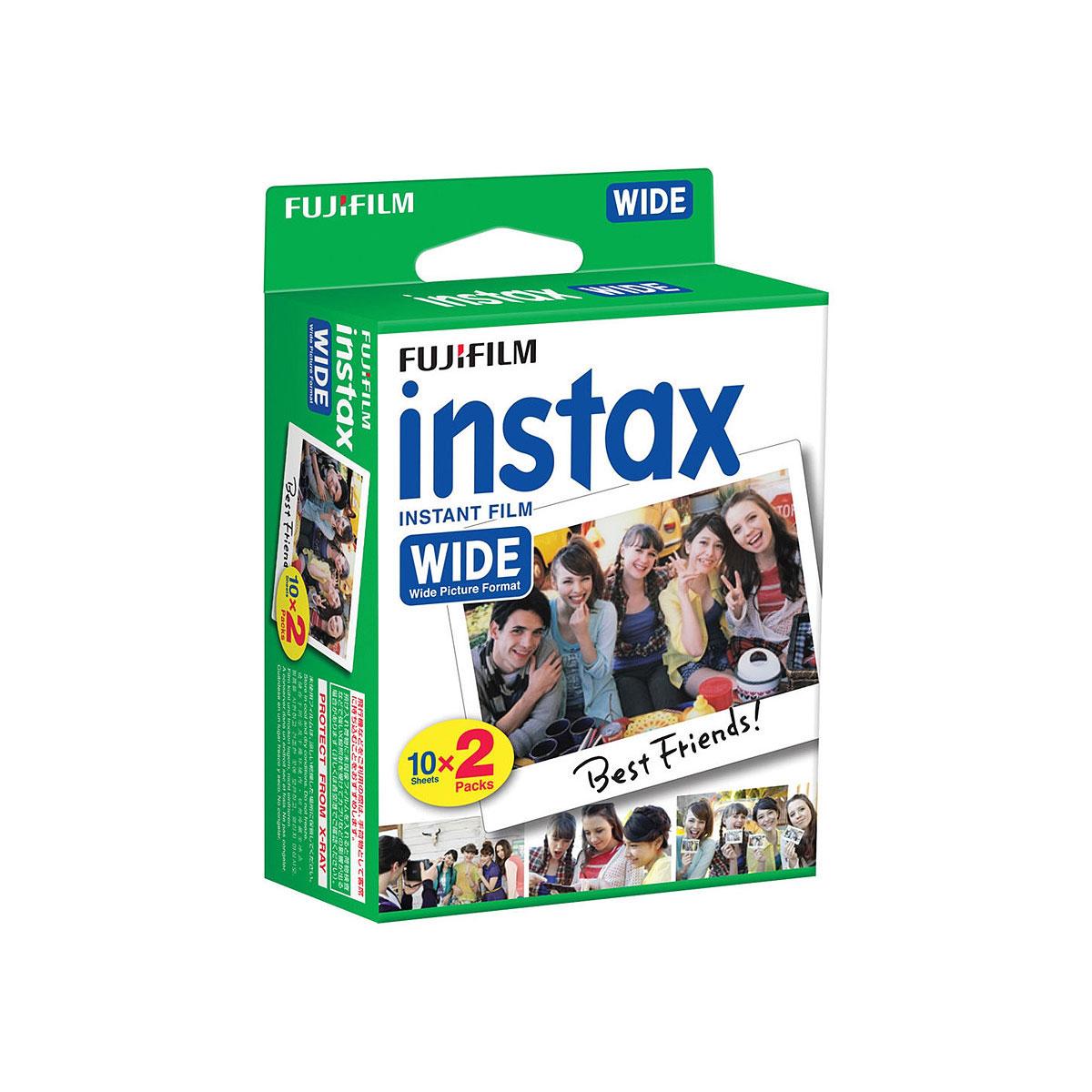 Fujifilm Instax Wide Filmi Twin Pack 10x2