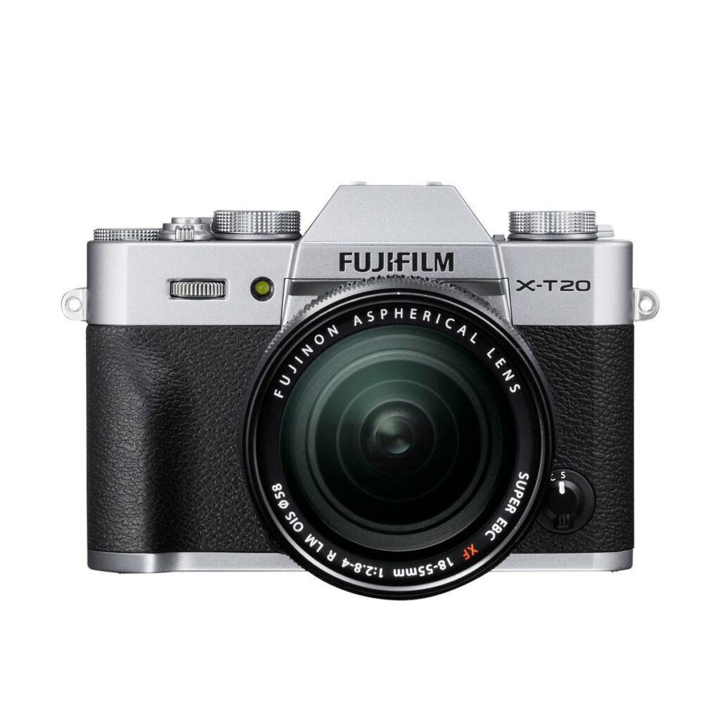 fuji x-t20 1855 silver 2