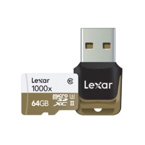 Lexar High-Performance MSDXC UHS-II 1000X 64GB Lexar High-Performance MSDXC UHS-II 1000X 64GB