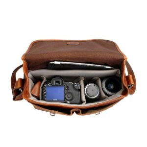 Olympus OM-D nahkainen mini messenger laukku Olympus OM-D nahkainen mini messenger laukku