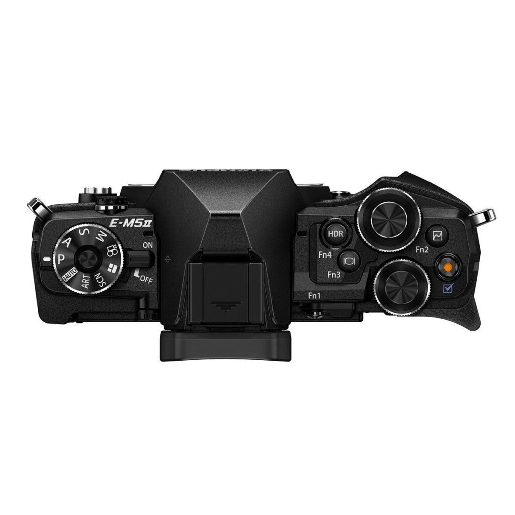 Olympus OM-D E-M5 MK II runko – Musta Olympus OM-D E-M5 MK II runko – Musta