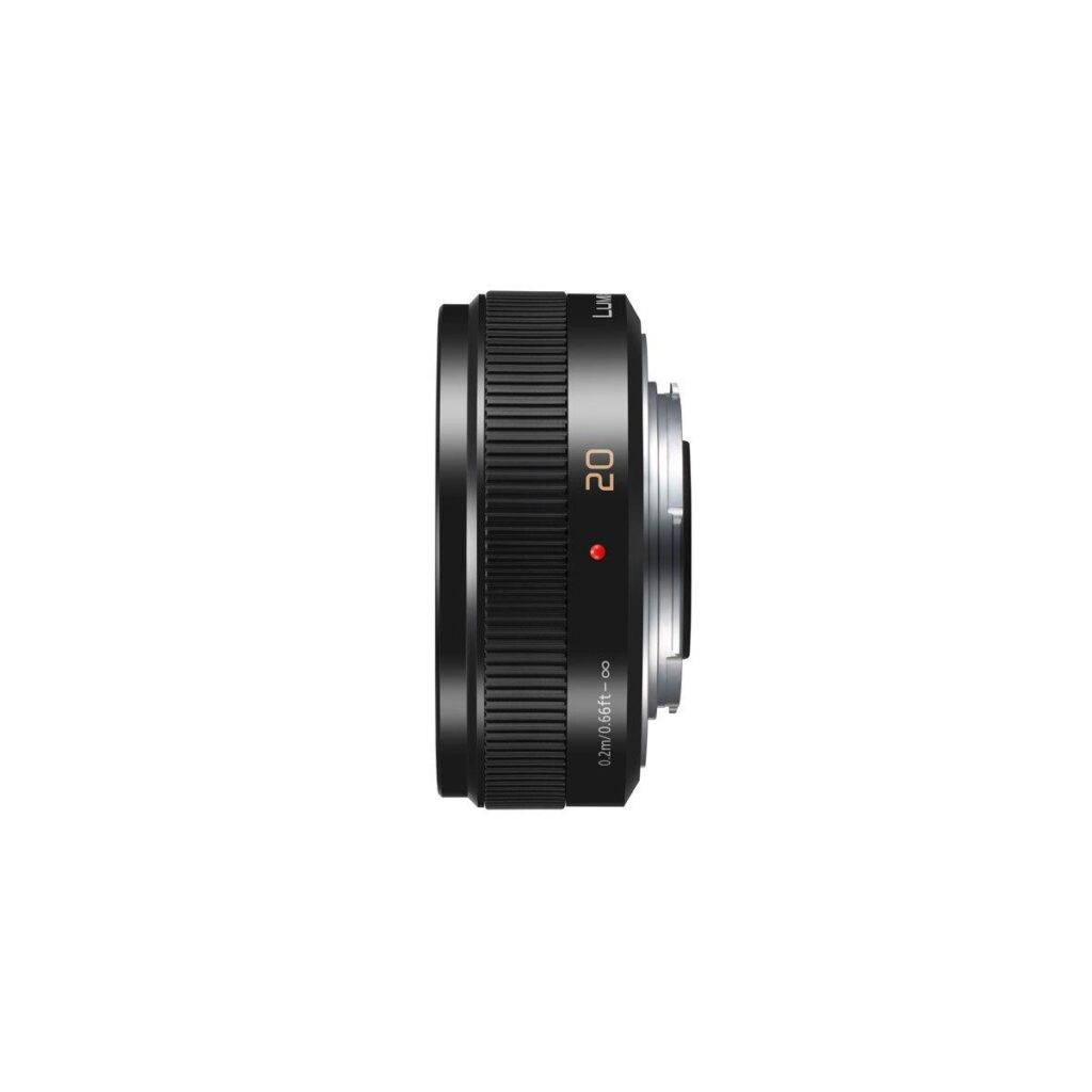 Panasonic Pancake f/1.7 20mm linssi – Musta Panasonic Pancake f/1.7 20mm linssi – Musta