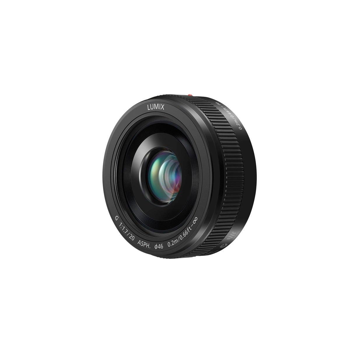 Panasonic Pancake f/1.7 20mm linssi - Musta