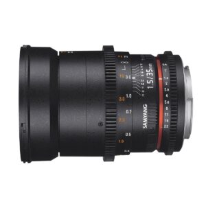 Samyang 35mm T1.5 VDSLR AS UMC II – Sony E Samyang 35mm T1.5 VDSLR AS UMC II – Sony E