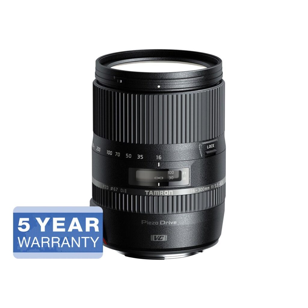 Tamron 16-300mm f/3.5-6.3 DI II VC PZD – Canon Tamron 16-300mm f/3.5-6.3 DI II VC PZD – Canon