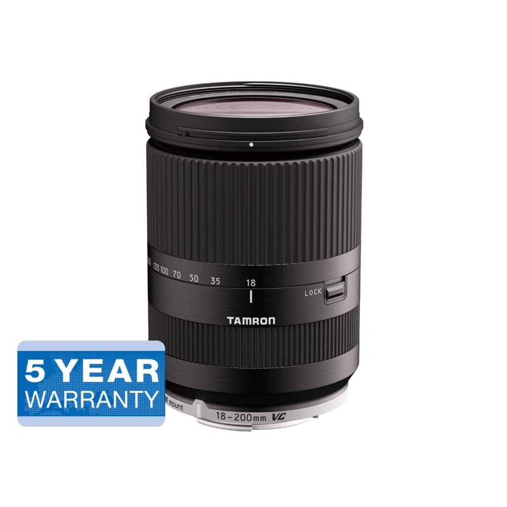Tamron 18-200mm f/3.5-6.3 Di III VC – Canon M – musta Tamron 18-200mm f/3.5-6.3 Di III VC – Canon M – musta