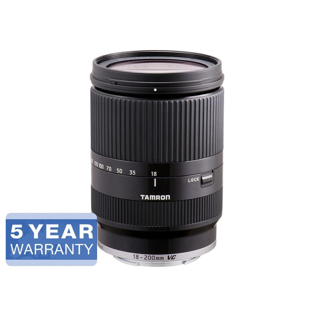 Tamron 18-200mm f/3.5-6.3 Di III VC – Sony E – musta Tamron 18-200mm f/3.5-6.3 Di III VC – Sony E – musta