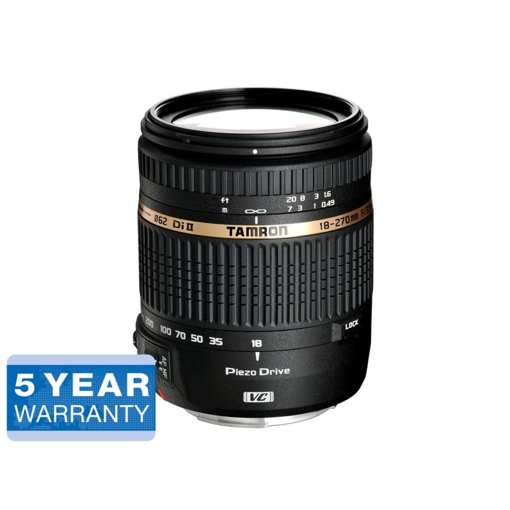 Tamron AF 18-270mm f/3.5 -6.3 Di II VC PZD – Canon Tamron AF 18-270mm f/3.5 -6.3 Di II VC PZD – Canon