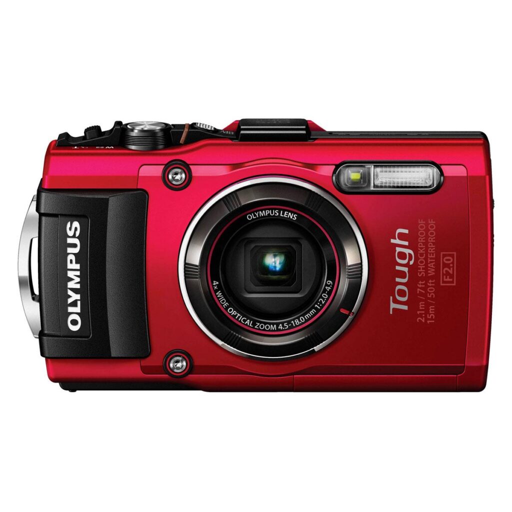 Olympus TG-4 punainen Olympus TG-4 punainen