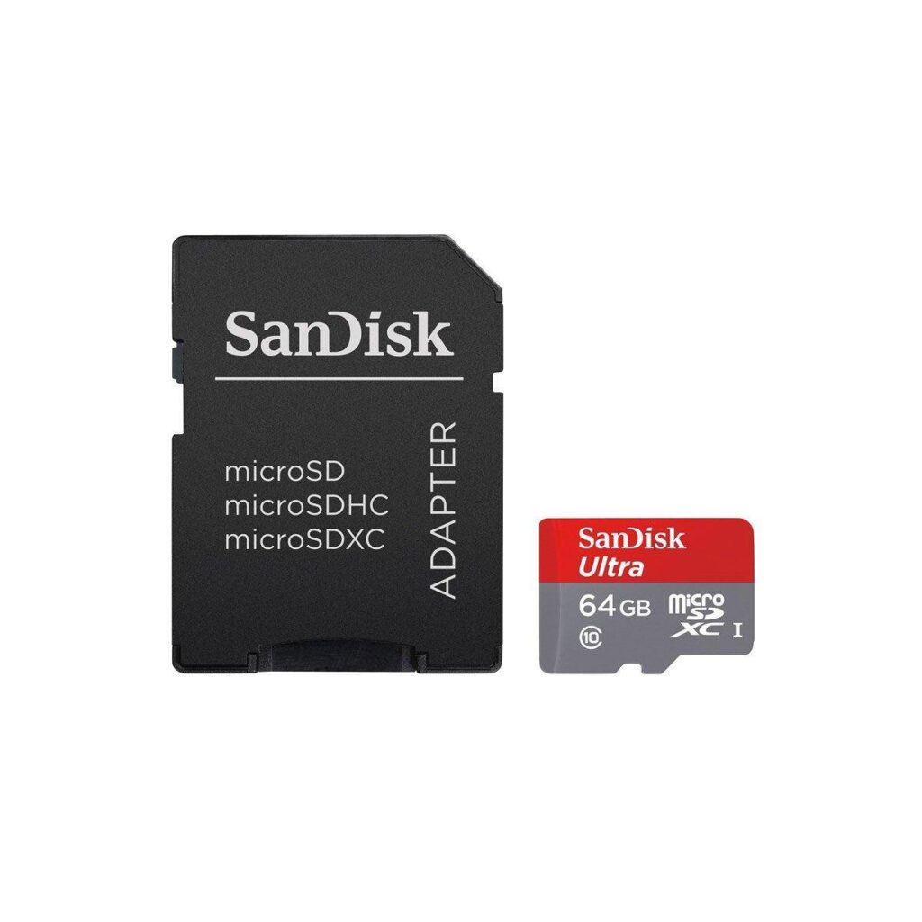 Sandisk MicroSDXC Ultra 64 GB 98MB/s UHS-I Adapter Sandisk MicroSDXC Ultra 64 GB 98MB/s UHS-I Adapter