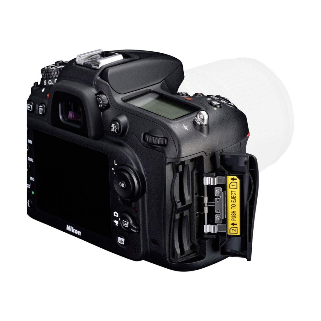 D7200 back D7200 back