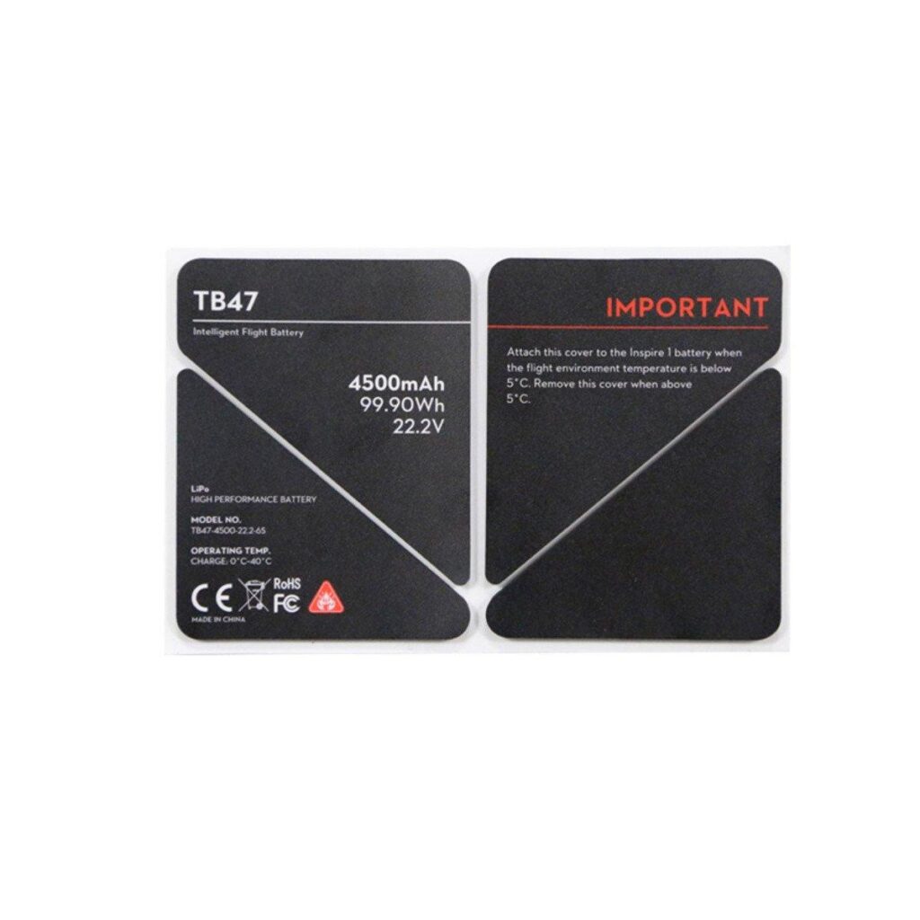Inspire 1 – TB47 Battery Insulation Sticker Inspire 1 – TB47 Battery Insulation Sticker
