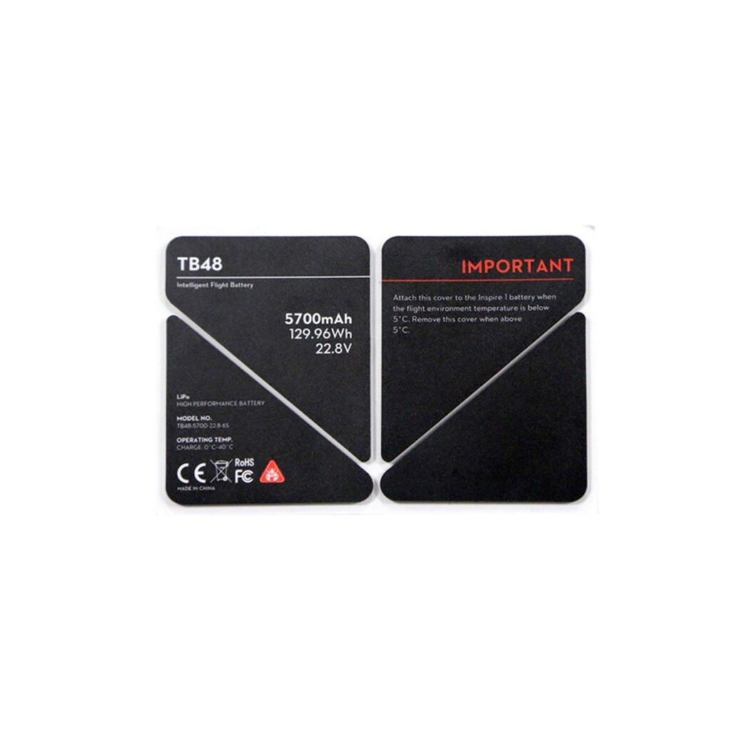 Inspire 1 – TB48 Battery Insulation Sticker Inspire 1 – TB48 Battery Insulation Sticker