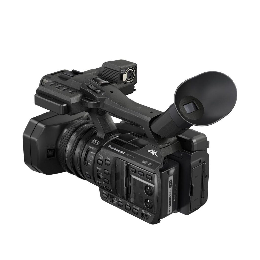 Panasonic HC-X1000 – Kevyt 4K ammattivideokamera Panasonic HC-X1000 – Kevyt 4K ammattivideokamera