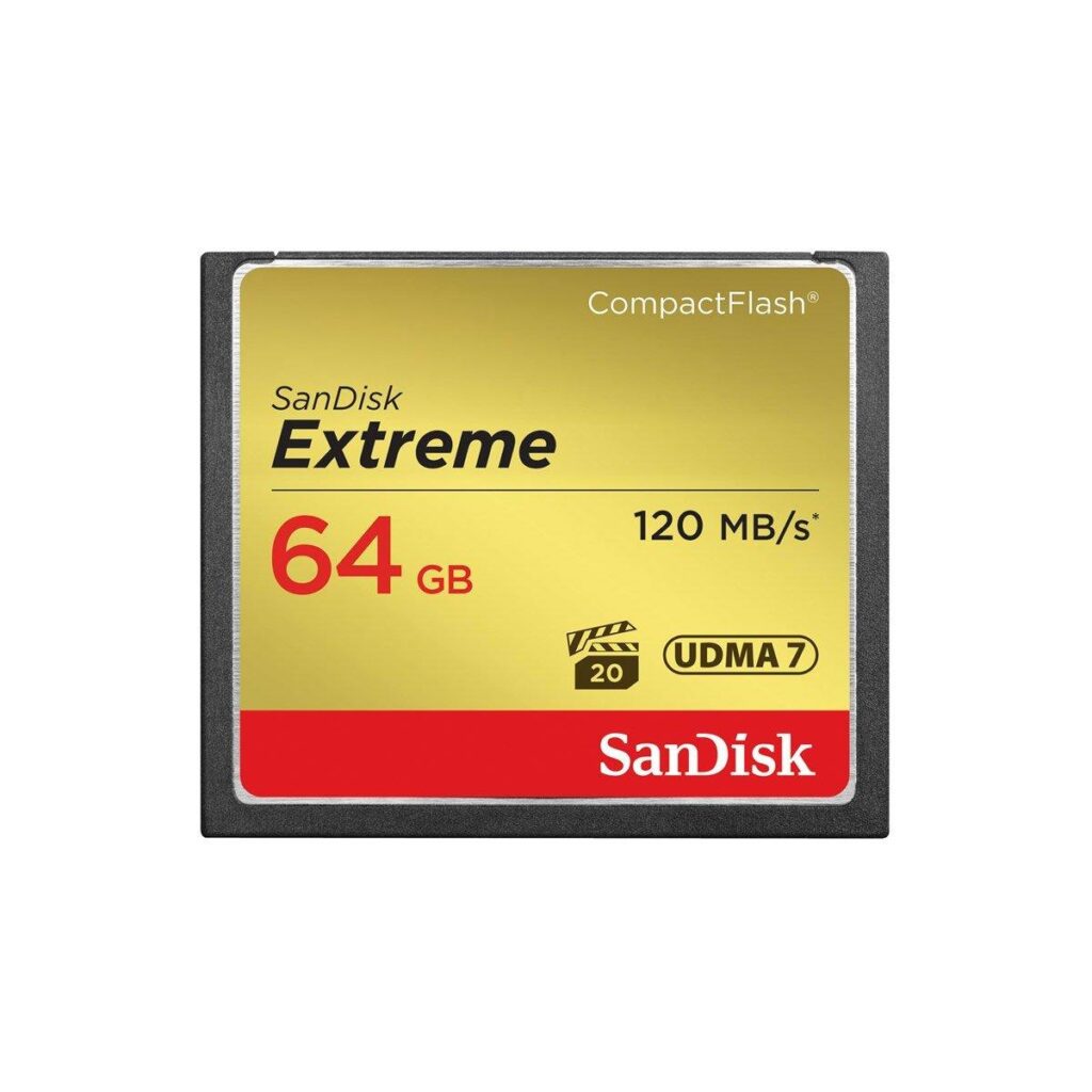 Sandisk CF Extreme 64GB 120MB/s UDMA7 Sandisk CF Extreme 64GB 120MB/s UDMA7