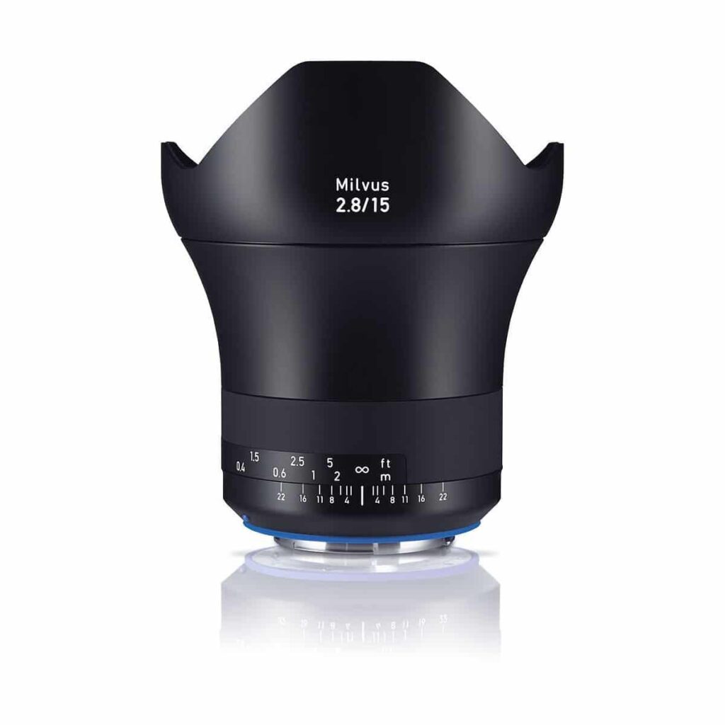Zeiss Milvus 15mm f/2.8 Distagon T* ZE – Canon EF Zeiss Milvus 15mm f/2.8 Distagon T* ZE – Canon EF