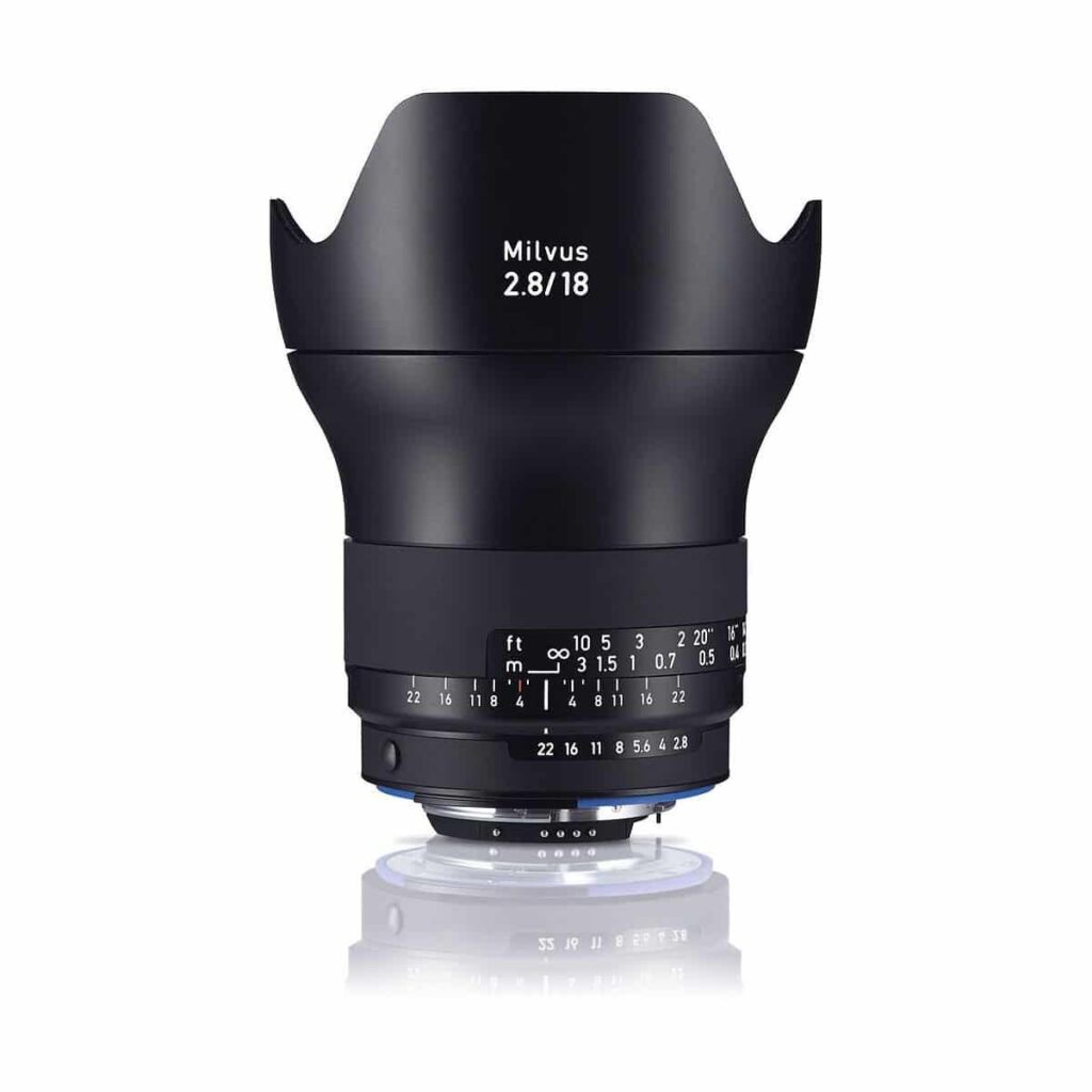 Zeiss Milvus 18mm f/2.8 Distagon T* ZF – Nikon F Zeiss Milvus 18mm f/2.8 Distagon T* ZF – Nikon F
