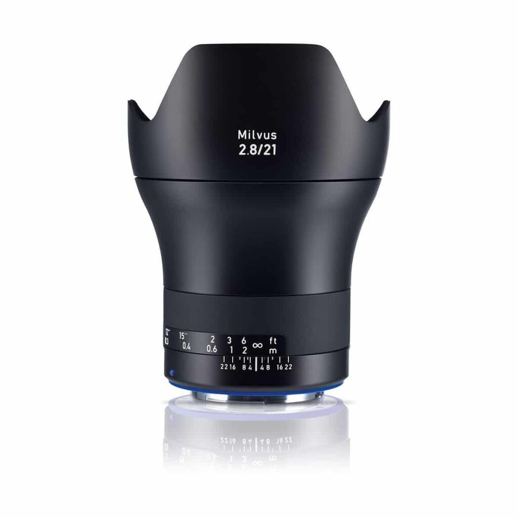 Zeiss Milvus 21mm f/2.8 Distagon T* ZE – Canon EF Zeiss Milvus 21mm f/2.8 Distagon T* ZE – Canon EF