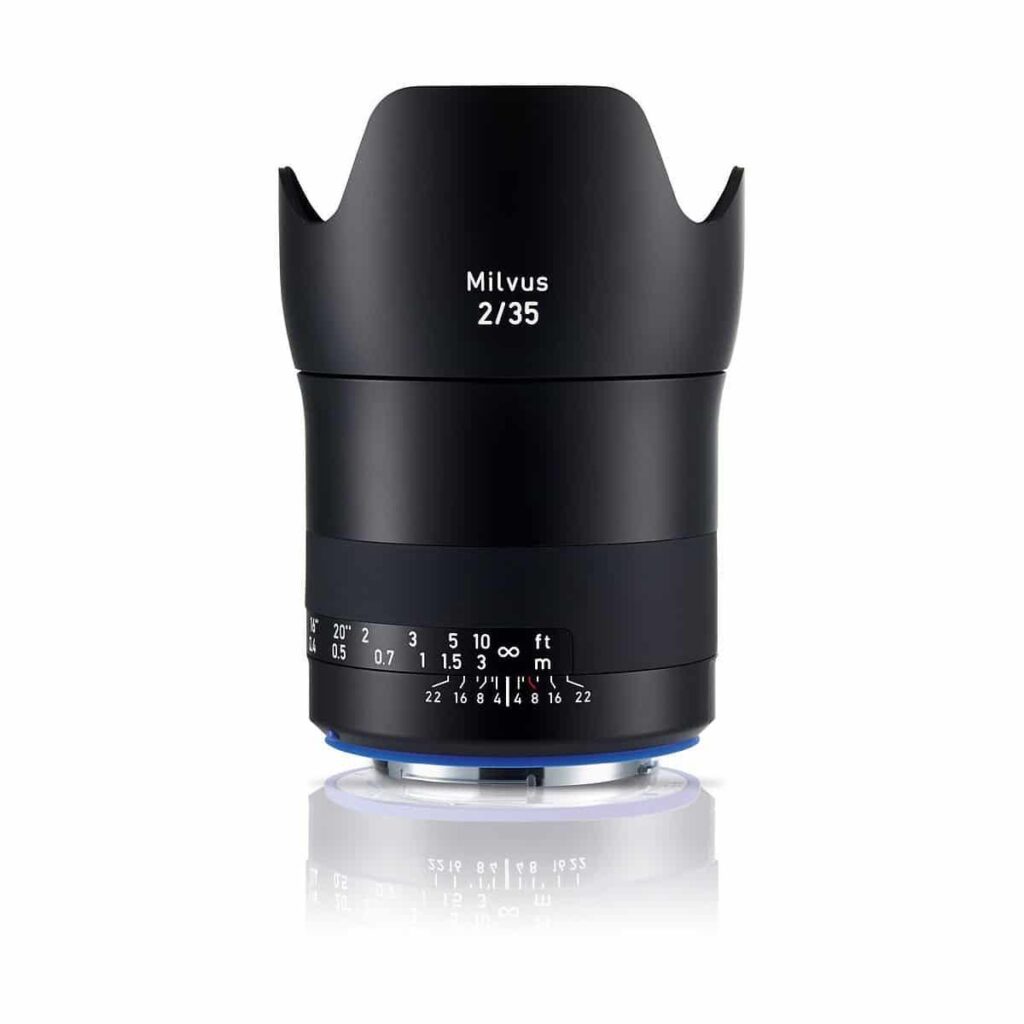 Zeiss Milvus 35mm f/2 Distagon T* ZE – Canon EF Zeiss Milvus 35mm f/2 Distagon T* ZE – Canon EF