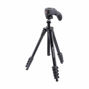 Manfrotto Jalustakitti Compact Action Musta