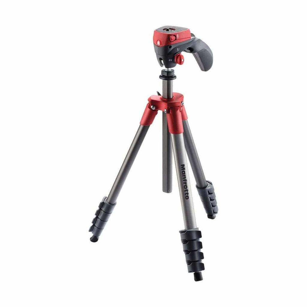 Manfrotto Jalustakitti Compact Action Punainen Manfrotto Jalustakitti Compact Action Punainen