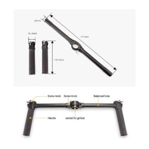 Zhiyun Dual Handle Crane ja Crane-M gimbaaleihin Zhiyun Dual Handle Crane ja Crane-M gimbaaleihin