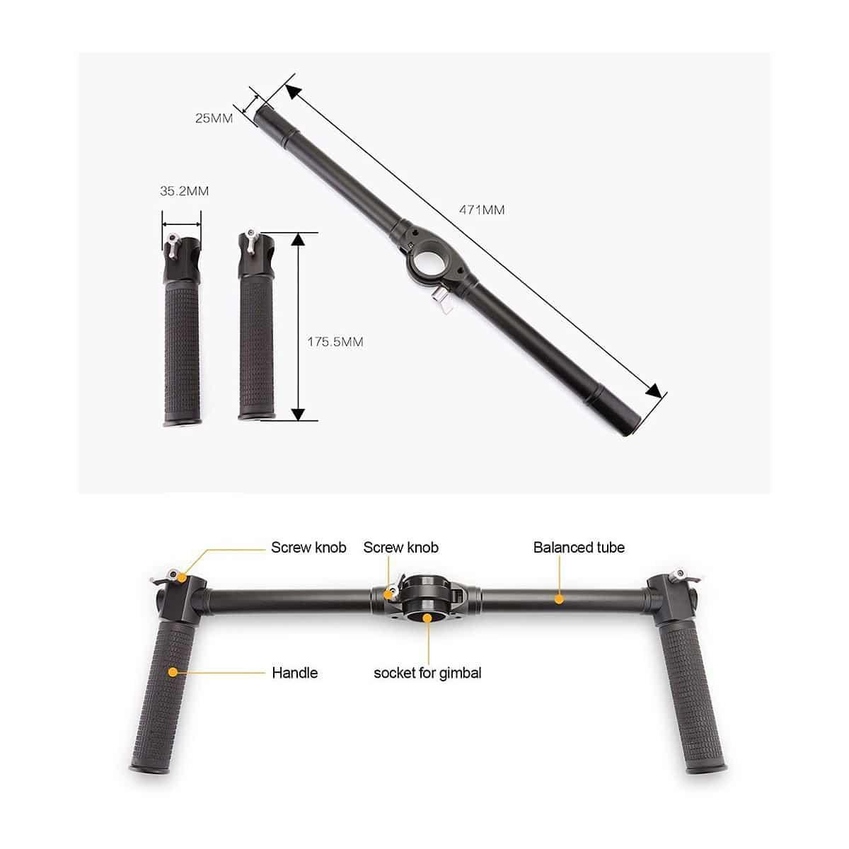 [EOL] Zhiyun Dual Handle Crane ja Crane-M gimbaaleihin - 16964 | Foto Monza