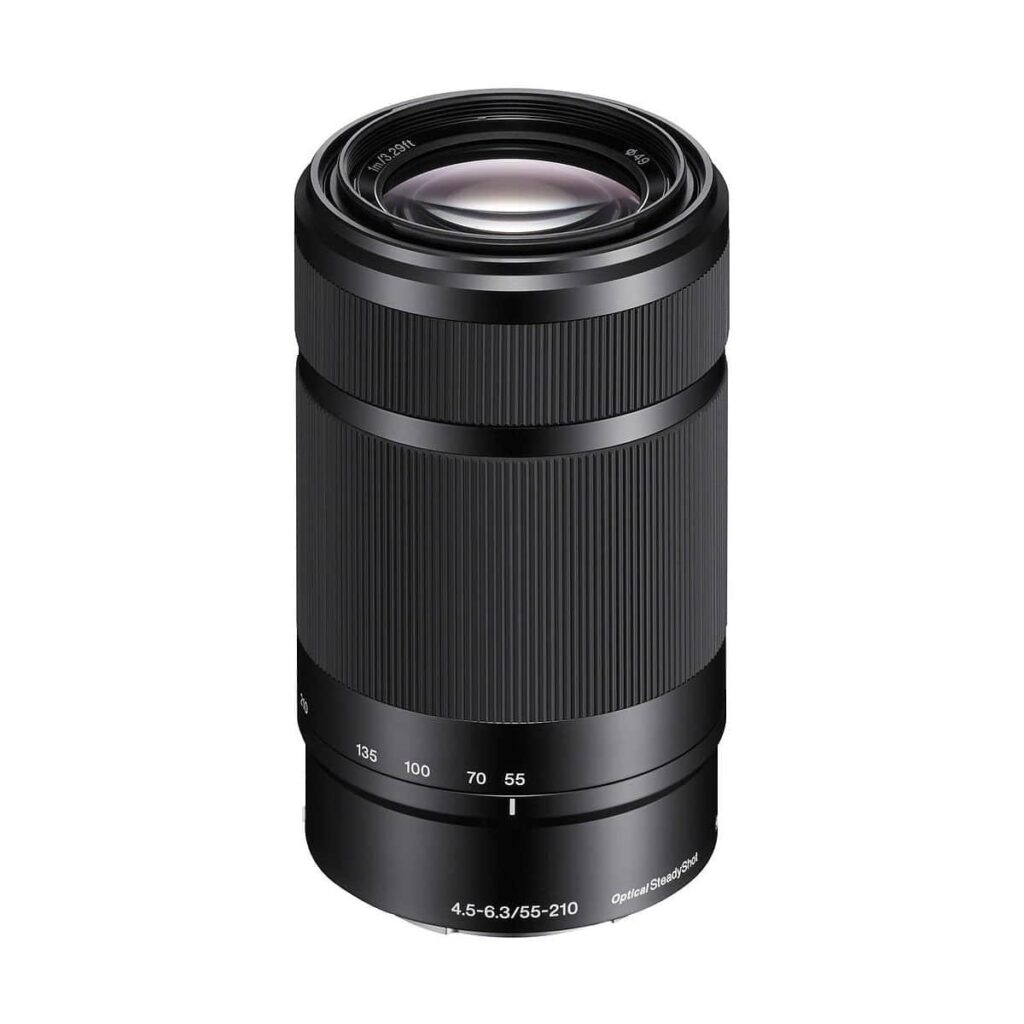 Sony E 55-210mm f/4.5-6.3 OSS (musta) Sony E 55-210mm f/4.5-6.3 OSS (musta)