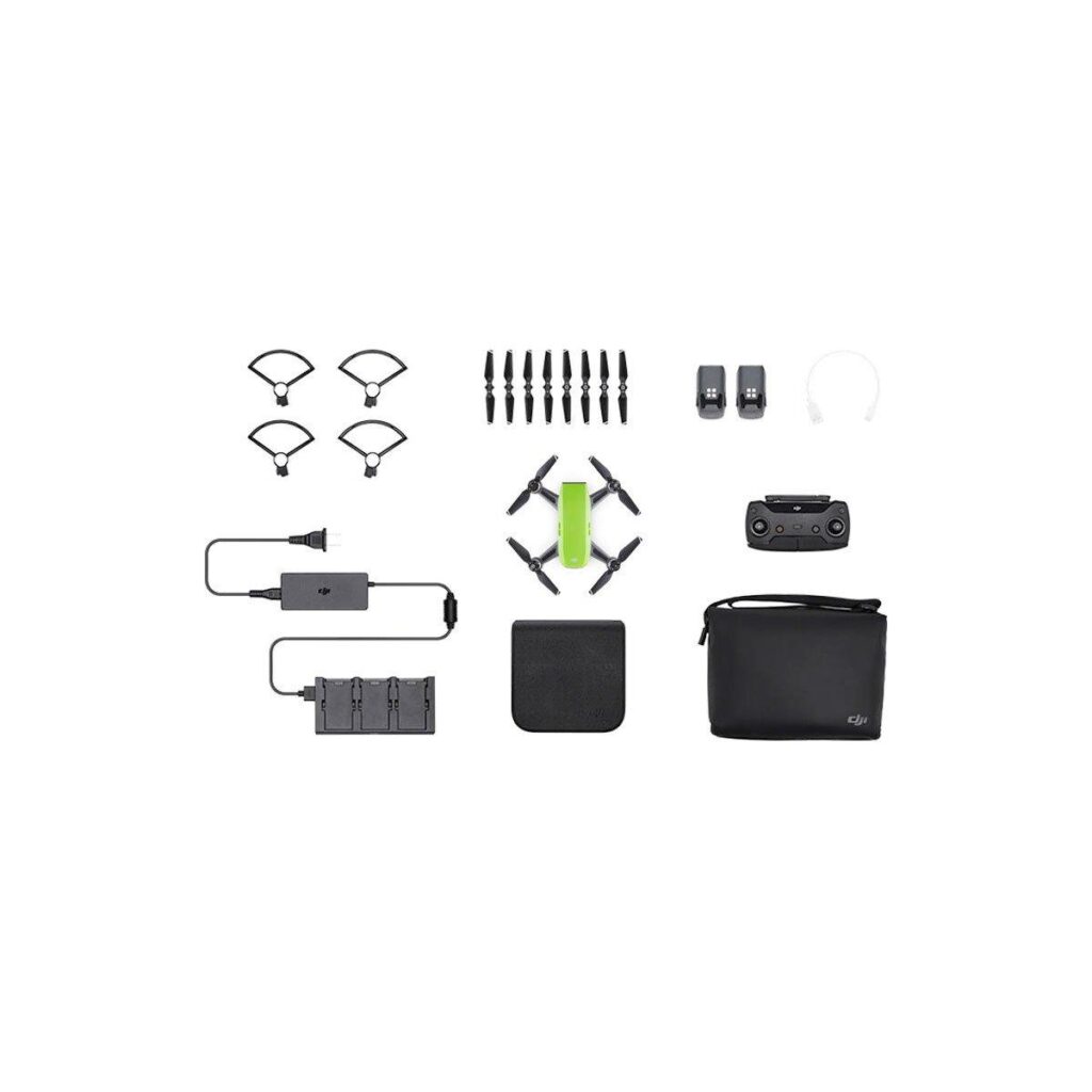 DJI Spark Meadow Green Flymore combo – minikopteri DJI Spark Meadow Green Flymore combo – minikopteri