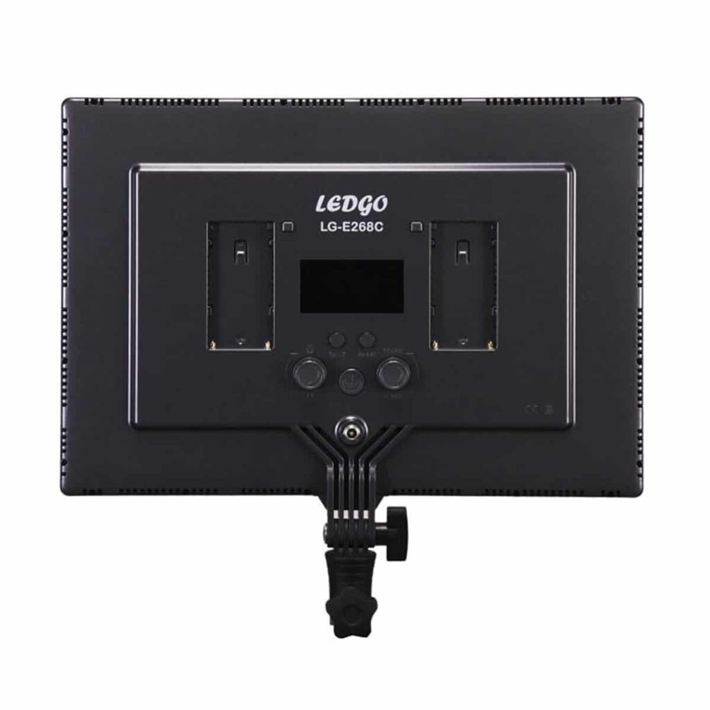 LedGo E268C 26.8W Bi-Color On-Camera LED Pad Light LedGo E268C 26.8W Bi-Color On-Camera LED Pad Light