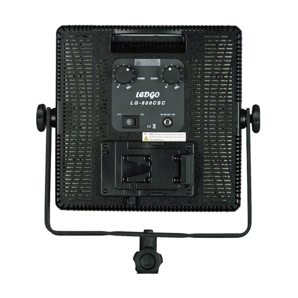 LedGo 600CSC 36W Bi-Color LED Studio Wi-Fillä LedGo 600CSC 36W Bi-Color LED Studio Wi-Fillä