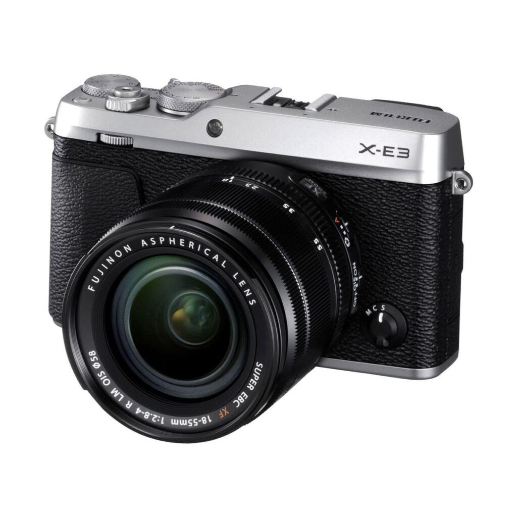 Fuji X-E3 1855 silver 1 Fuji X-E3 1855 silver 1