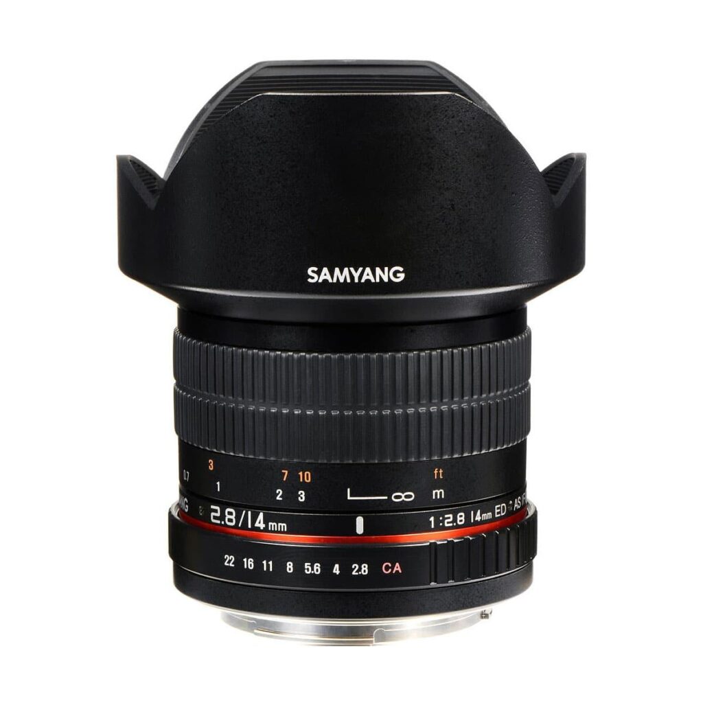 Samyang 14mm f/2.8 ED AS IF UMC – Sony E