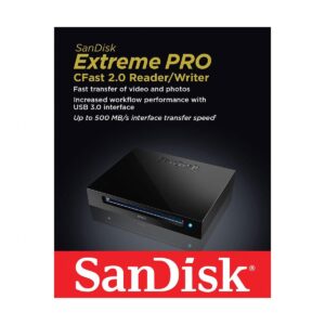 SanDisk Muistikortinlukija USB 3.0 Extreme Pro Cfast 2.0 SanDisk Muistikortinlukija USB 3.0 Extreme Pro Cfast 2.0