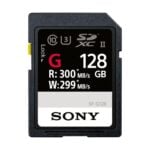 Sony 128GB SF-G Series UHS-II SDXC Muistikortti + UHS-II MRW-S1 kortinlukija