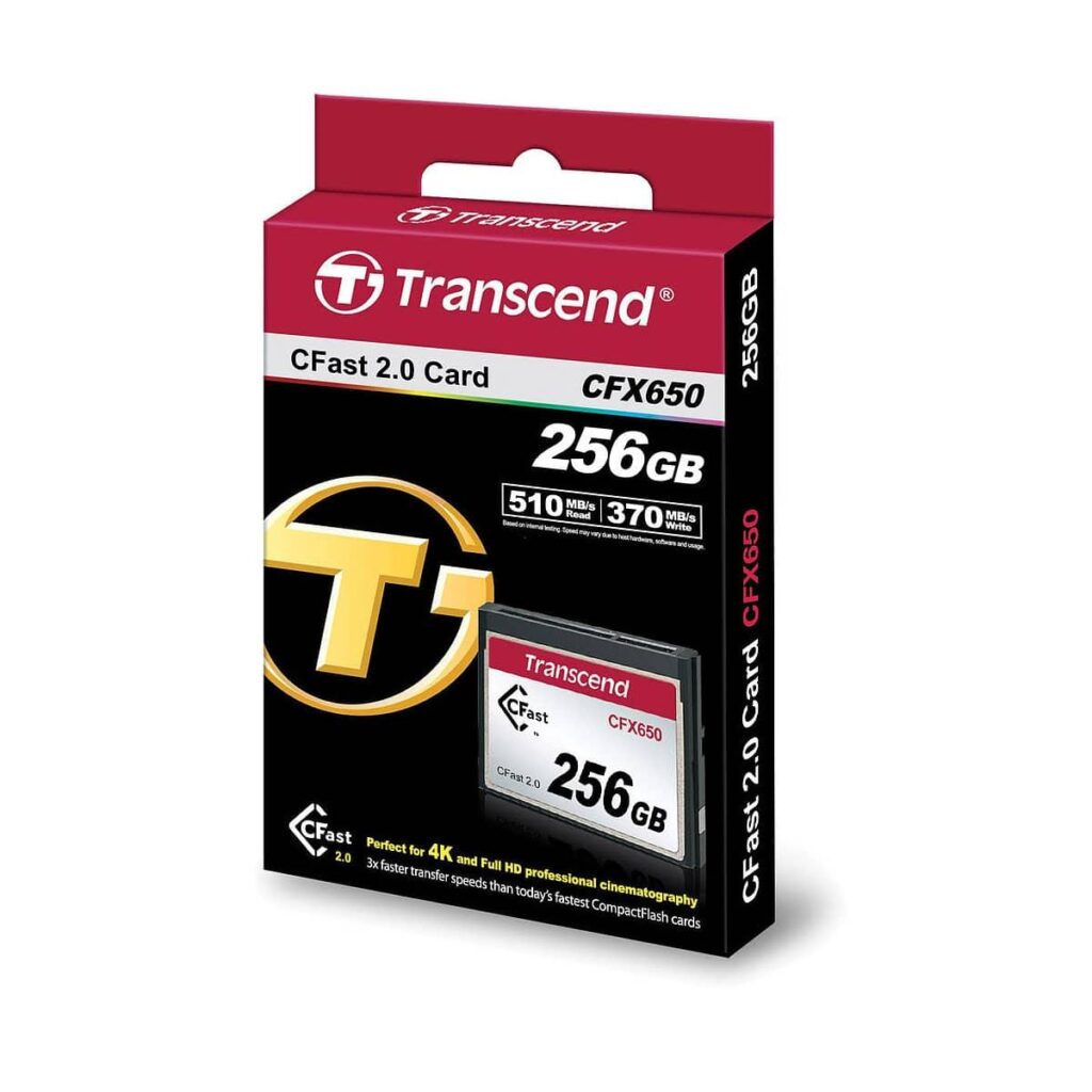 Transcend CFast 2.0 CFX650 256gb Transcend CFast 2.0 CFX650 256gb