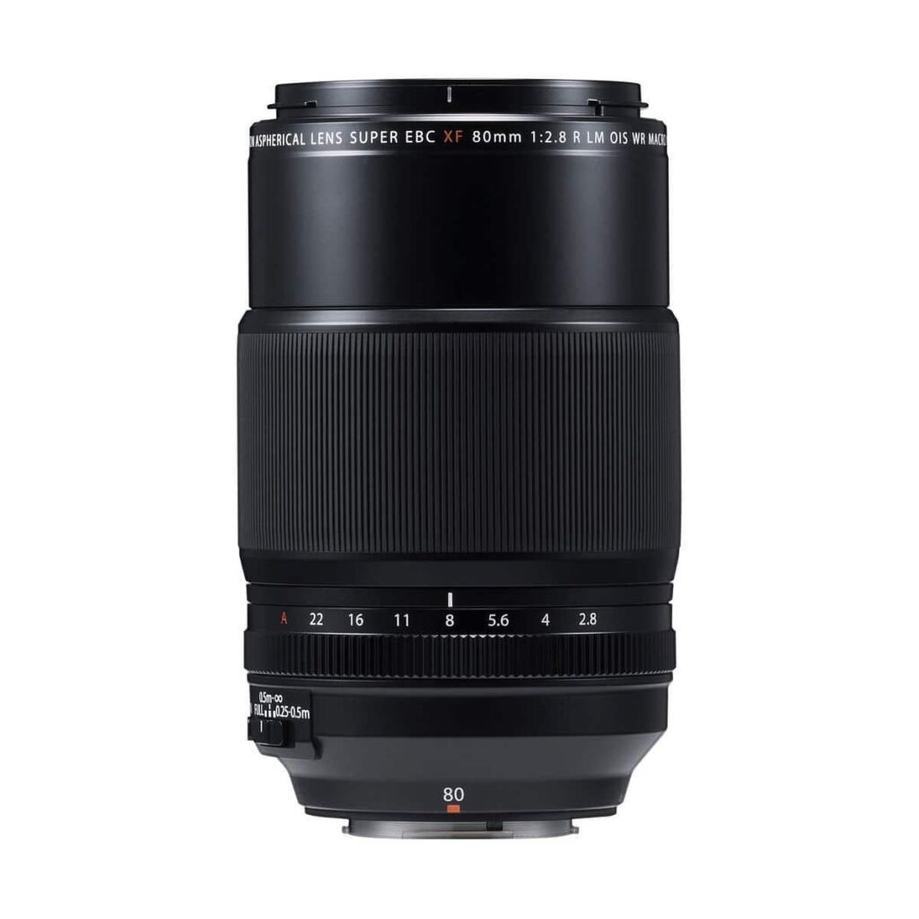 Fujinon XF 80mm f/2.8 R LM OIS WR Macro Fujinon XF 80mm f/2.8 R LM OIS WR Macro