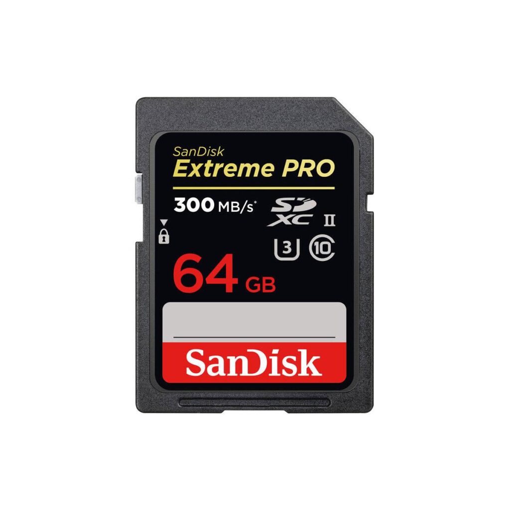 Sandisk 32GB Extreme Pro 300/260MB/s C10 UHS-II U3 SDHC / SDXC Muistikortti Sandisk 32GB Extreme Pro 300/260MB/s C10 UHS-II U3 SDHC / SDXC Muistikortti